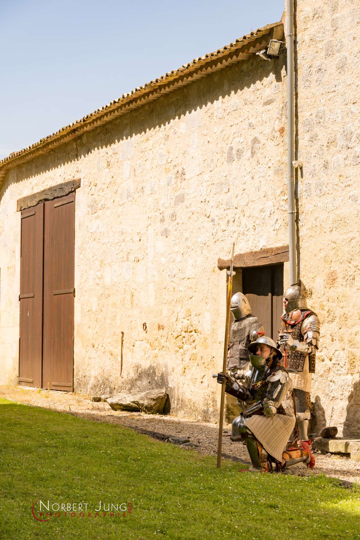 Les Combats Armes En Epais Et Lance