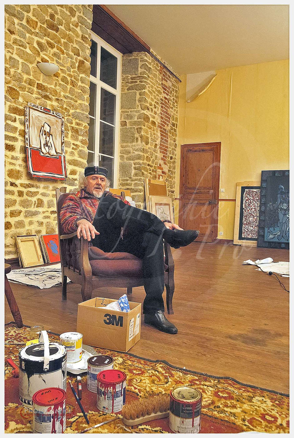 Mortain (Abbaye Blanche) et St Hilaire du HarcoÎt - Expo d'hiver © by A-la-Vie.com