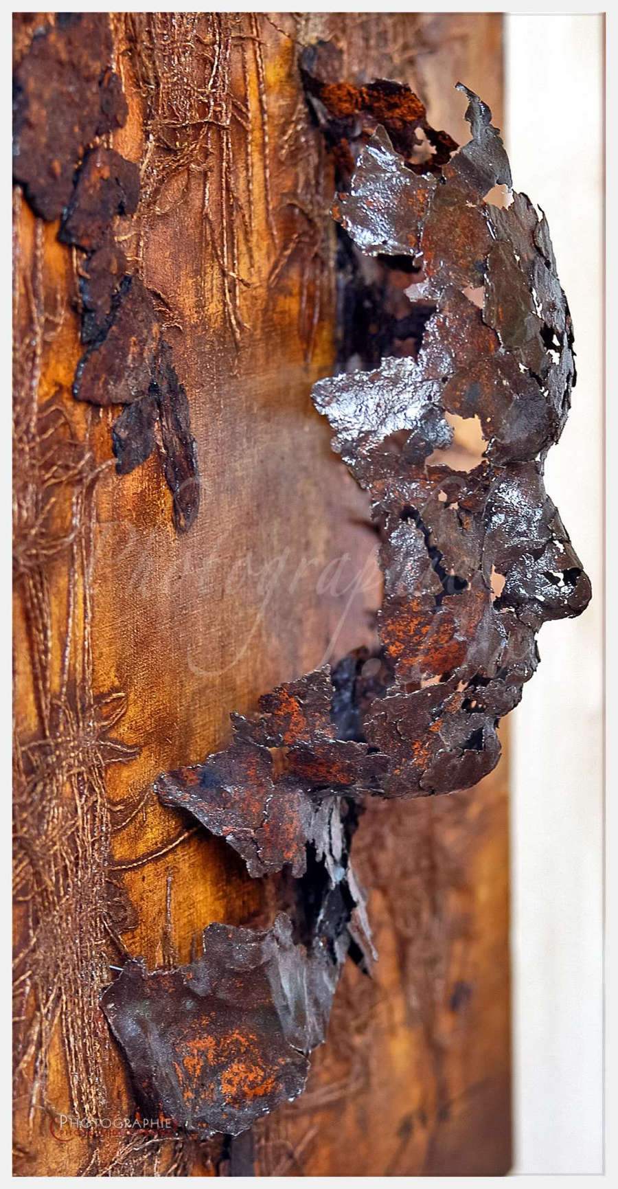 Yan BACART, artiste à Mortain - Abbaye Blanche © by A-la-Vie.com