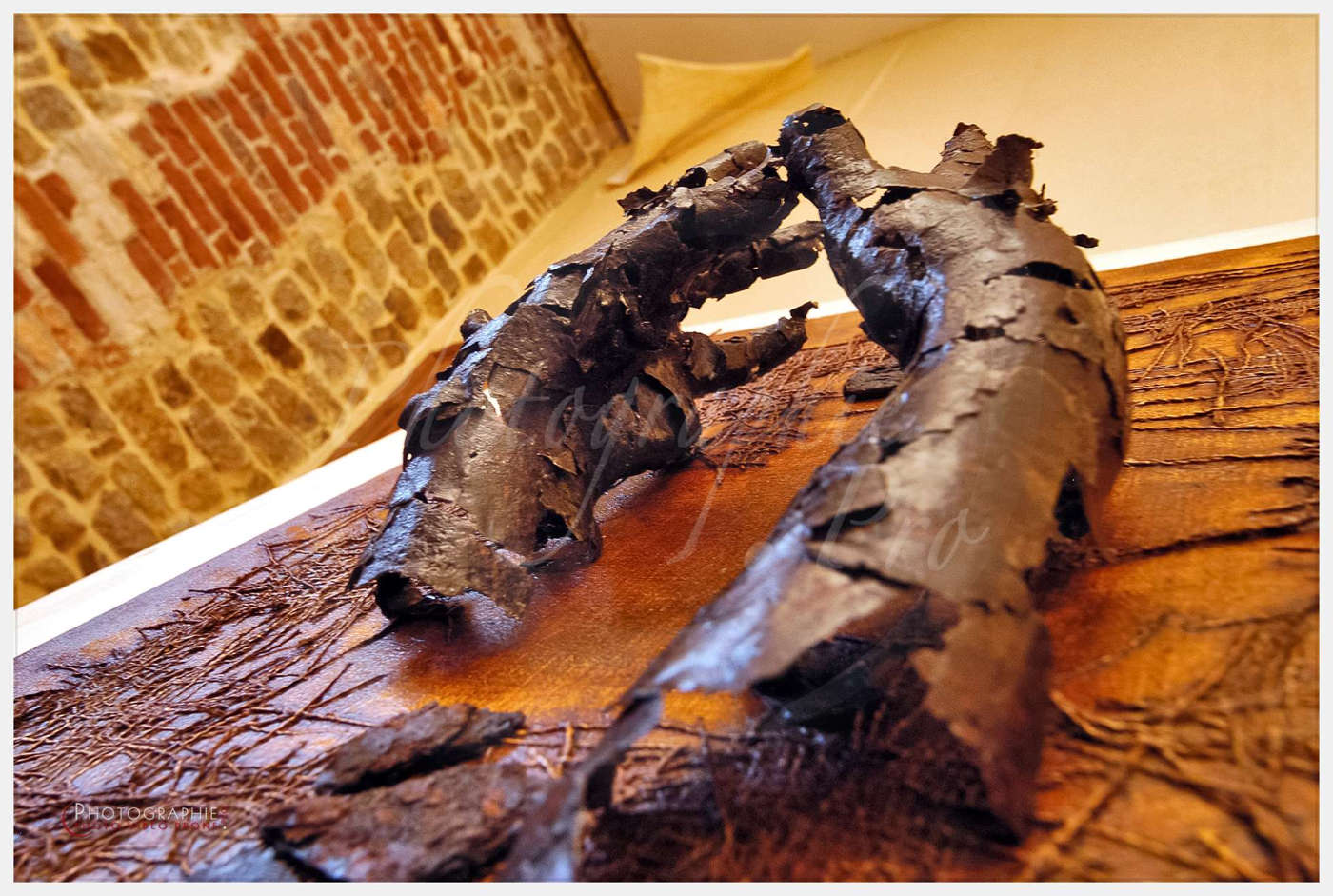 Yan BACART, artiste à Mortain - Abbaye Blanche © by A-la-Vie.com