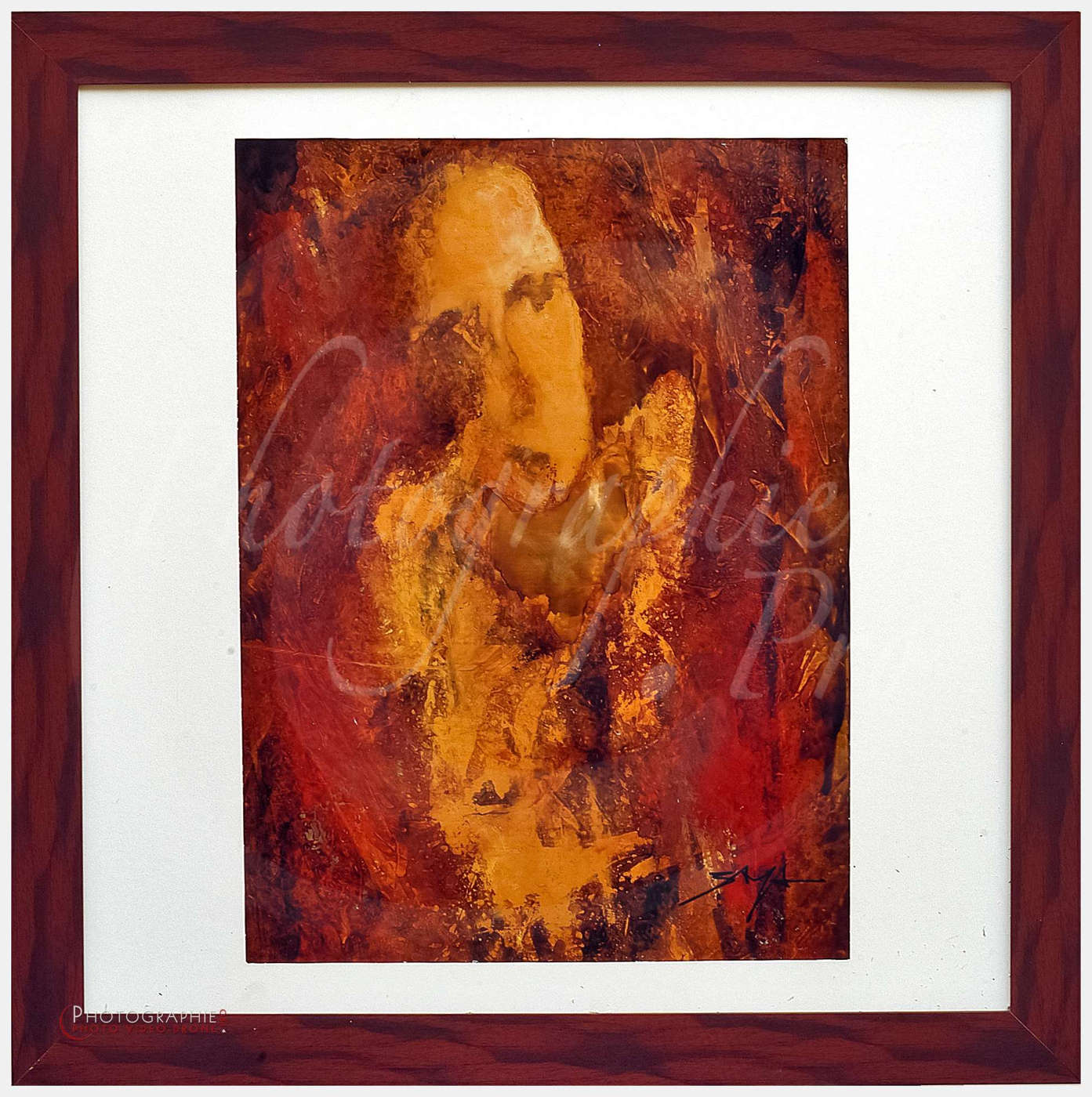 Yan BACART, artiste à Mortain - Abbaye Blanche © by A-la-Vie.com