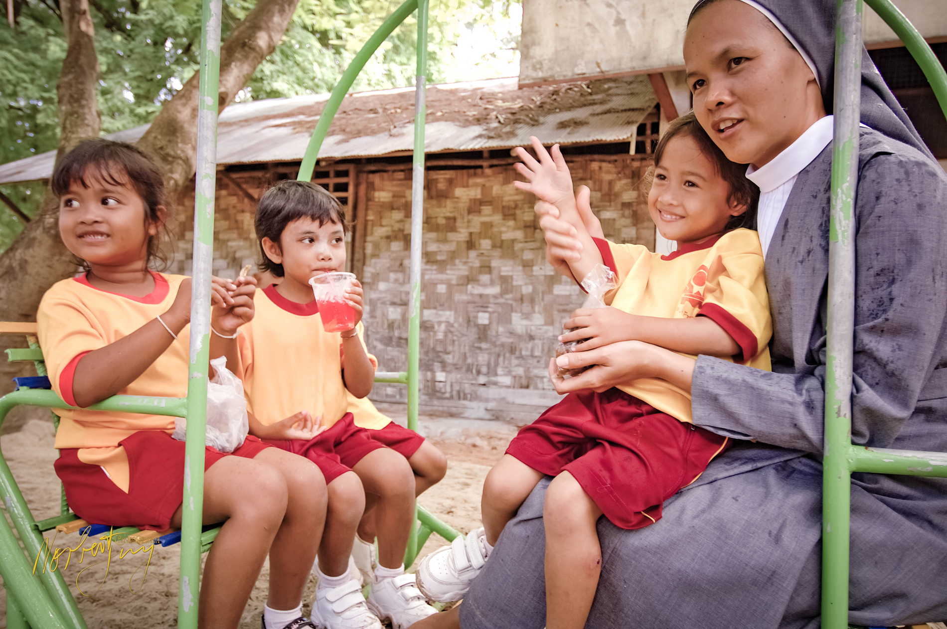 Enfants du Mékong © by A-la-Vie.com