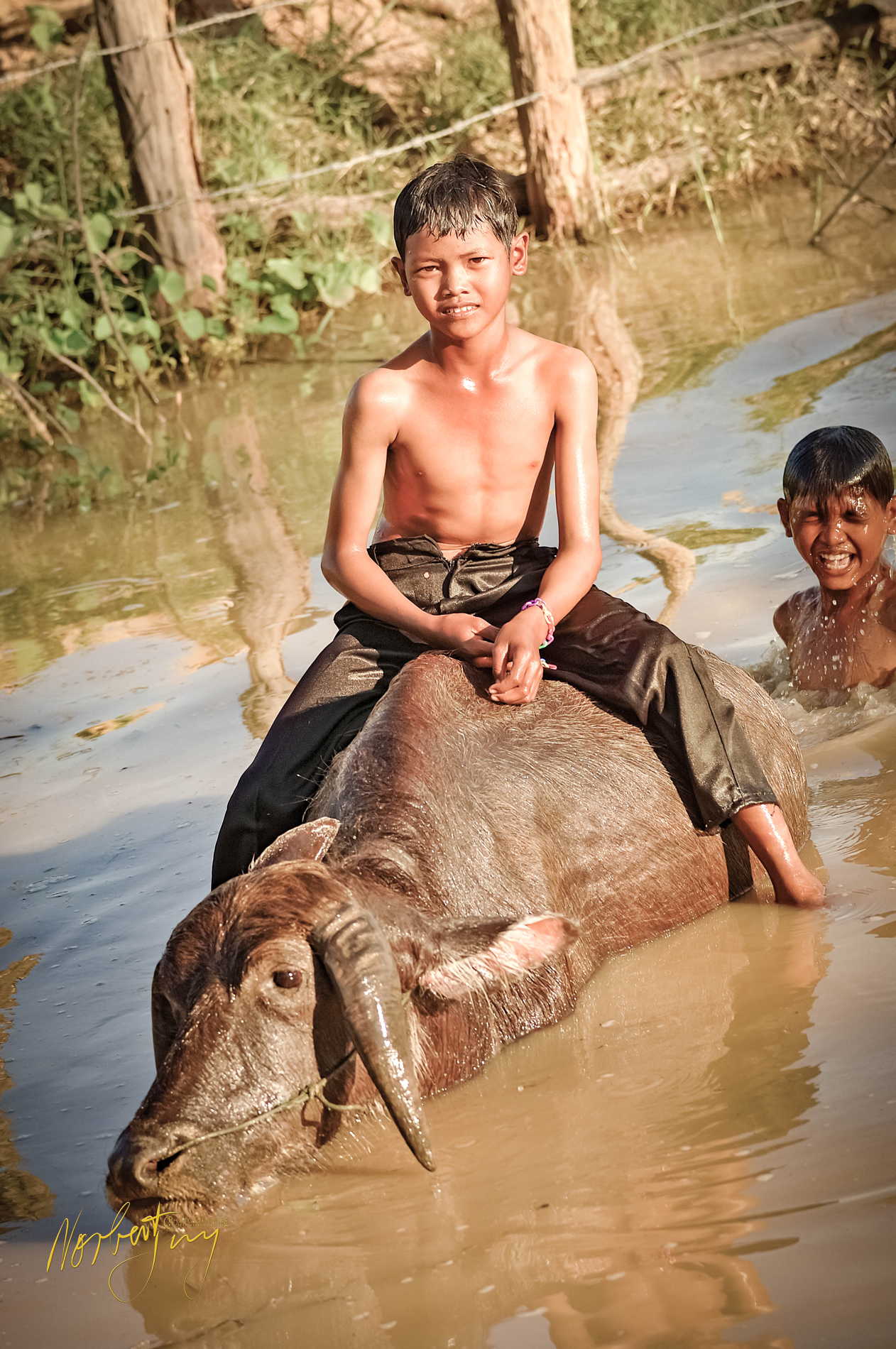Enfants du Mékong © by A-la-Vie.com